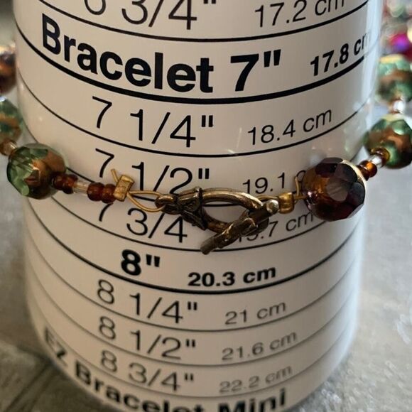 All Things Crystal, Faceted and Colorful Bracelets - SET of 4, Unmarked - Picture 6 of 8